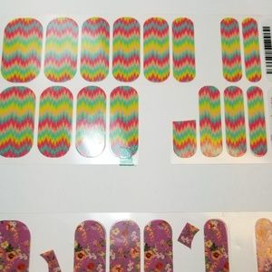 Jamberry Nail Wraps - Tropical Mirage Partial